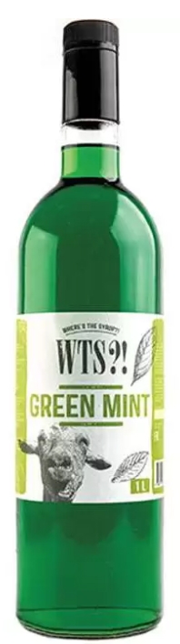 Сироп WTS?! (ВТС) – Зеленая мята 1л