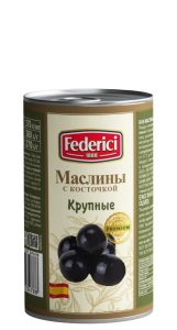 Federici (Федеричи) маслины крупные с/к 350 г