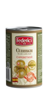 Federici (Федеричи) оливки с креветкой 300 г