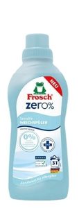 Концентр. ополаскиватель для белья Frosch ZERO 0% 0.75л
