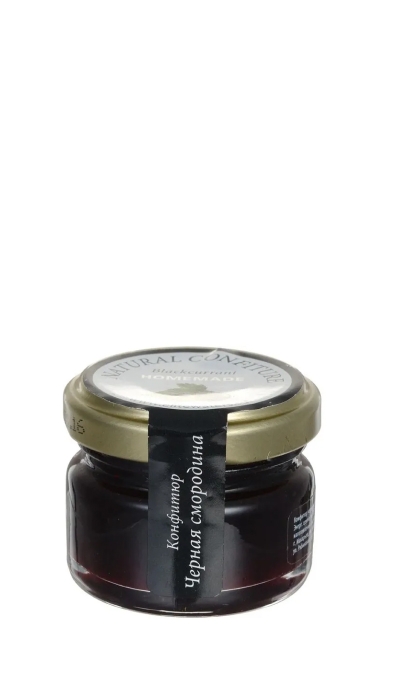 Конфитюр HOMEMADE – черная смородина 30г