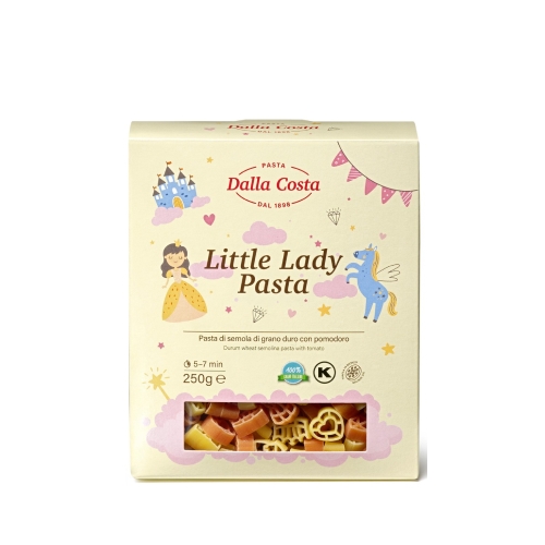 Макароны Dalla Costa “Маленькая леди” с томатами 250г