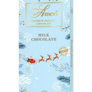 Молочный шоколад 32% Ameri - "Новогодний" 100г