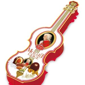 Конфеты шоколадные "Скрипка Моцарта" Reber Mozart 140г