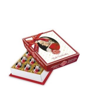 Конфеты из темного шоколада с марципаном "Reber" 240 г