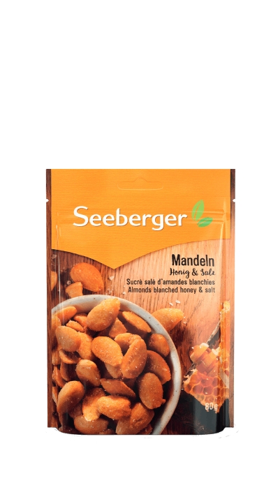 Миндаль жареный с солью и медом Seeberger 80г