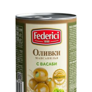 Federici (Федеричи) оливки с васаби 300 г
