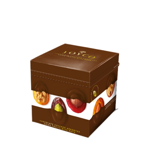 Ассорти глазир. сухофруктов в шоколаде с орехами Joyco 500г