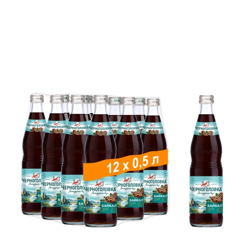 Лимонад Черноголовка – “Байкал” 0.5л