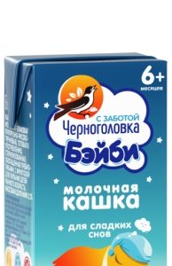 Каша детская Черноголовка Бэйби молочно-злаковая 0.2л