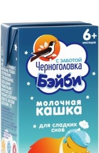 Каша детская Черноголовка Бэйби молочно-гречневая 0.2л