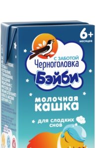 Каша детская Черноголовка Бэйби молочно-рисовая 0.2л