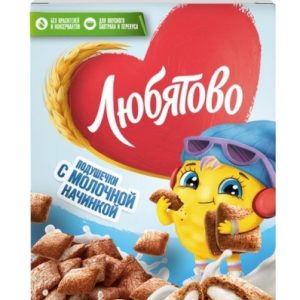 Подушечки Любятово с молочной начинкой 220 г