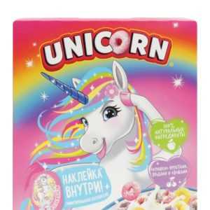 Готовый завтрак KELLOGG'S Unicorn Радужные колечки 195 г
