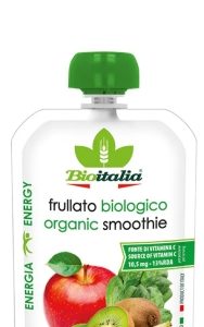 Пюре Bioitalia (Биоиталия) - "Яблоко-киви-шпинат" 120г