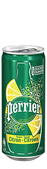 Perrier (Перье) – Лимон 0.33л ж/б
