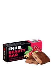 Батончик Enhel beauty bar с клюквой, кедром и зел.гречкой  35г