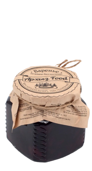 Варенье “Архыз Eco Food” – Вишня 300г