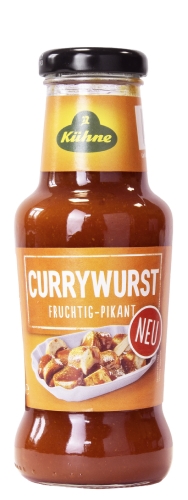 Соус томатный с луком карри и имбирем стекло Kuhne 250мл