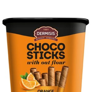 Вафельные трубочки Апельсин/Шоколад Dermisis 310г