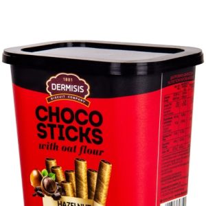 Вафельные трубочки Орех/Шоколад Dermisis 310г