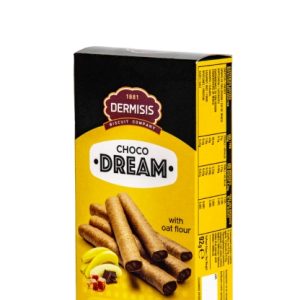 Вафельные трубочки Банан/Шоколад Dermisis 92г