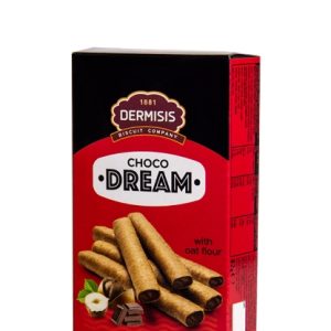 Вафельные трубочки Орех/Шоколад Dermisis 92г