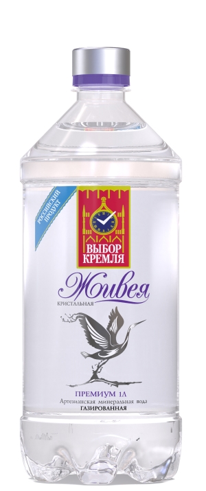 JEVEA «Живея Кристальная – Выбор Кремля» 1л газ.