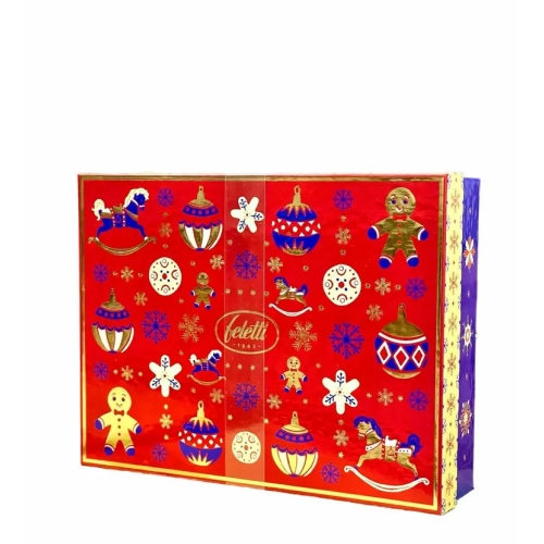 Конфеты FELETTI из темного шоколада с пралине Christmas Toys 250г