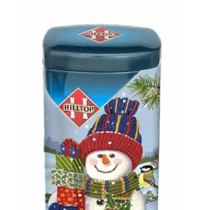 Чай HILLTOP подарок Цейлона "Снеговик с подарками" (символ года) 80г
