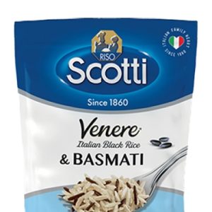 Riso Scotti Рис пропаренный Basmati черный Venere 230г