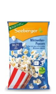 Попкорн Seeberger Salted соленый для микроволновой печи 90г