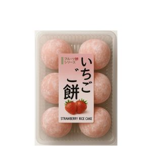 Моти Дайфуку со вкусом клубники Kubota Seika 160г